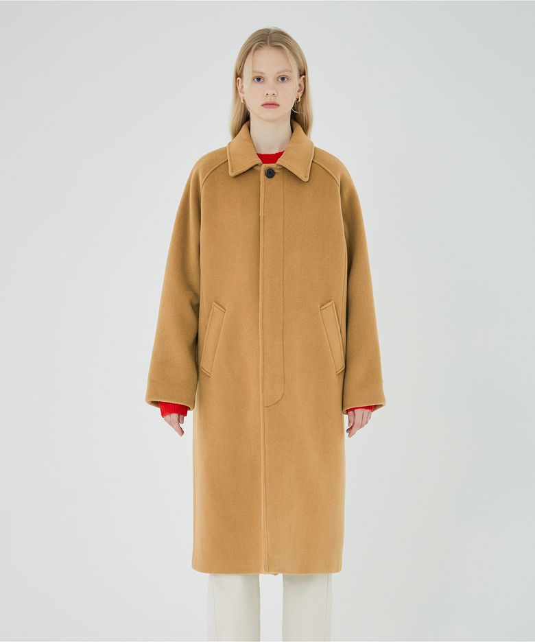 MARITHE BALMACAAN COAT camel