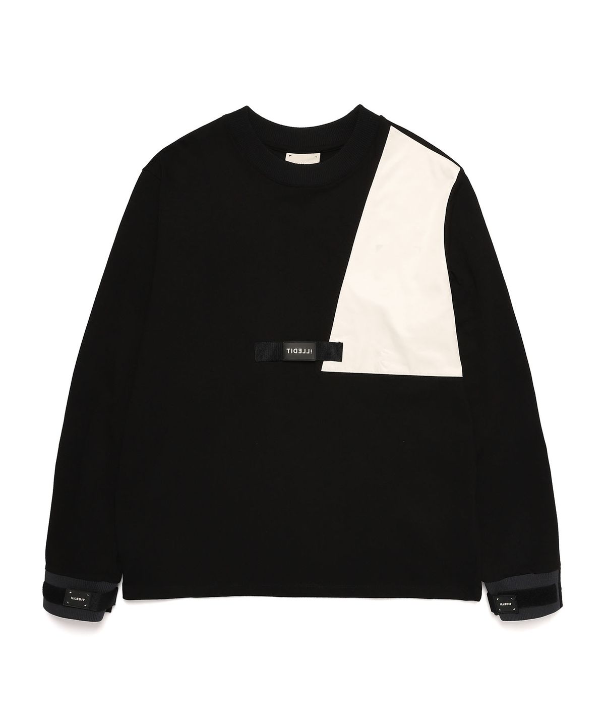 일레딧(ILLEDIT) DETAIL LONG SLEEVE T SHIRT