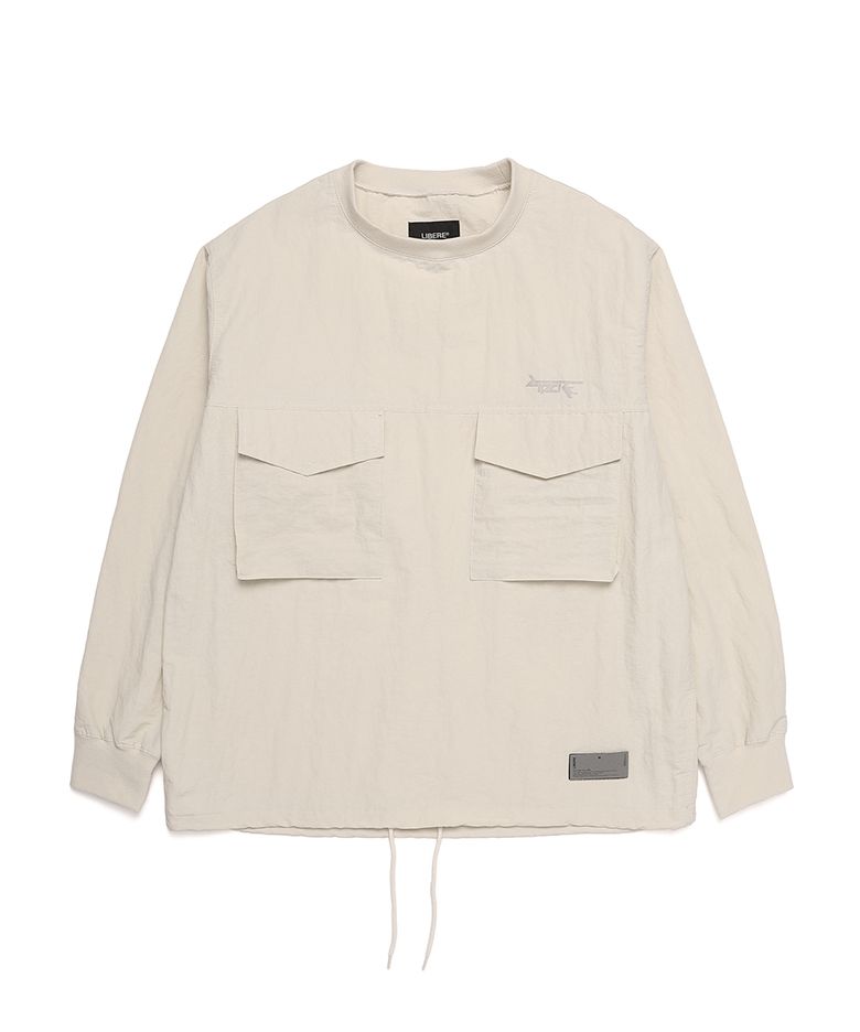 PULL OVER POCKET SHIRTS / MAD GRAY