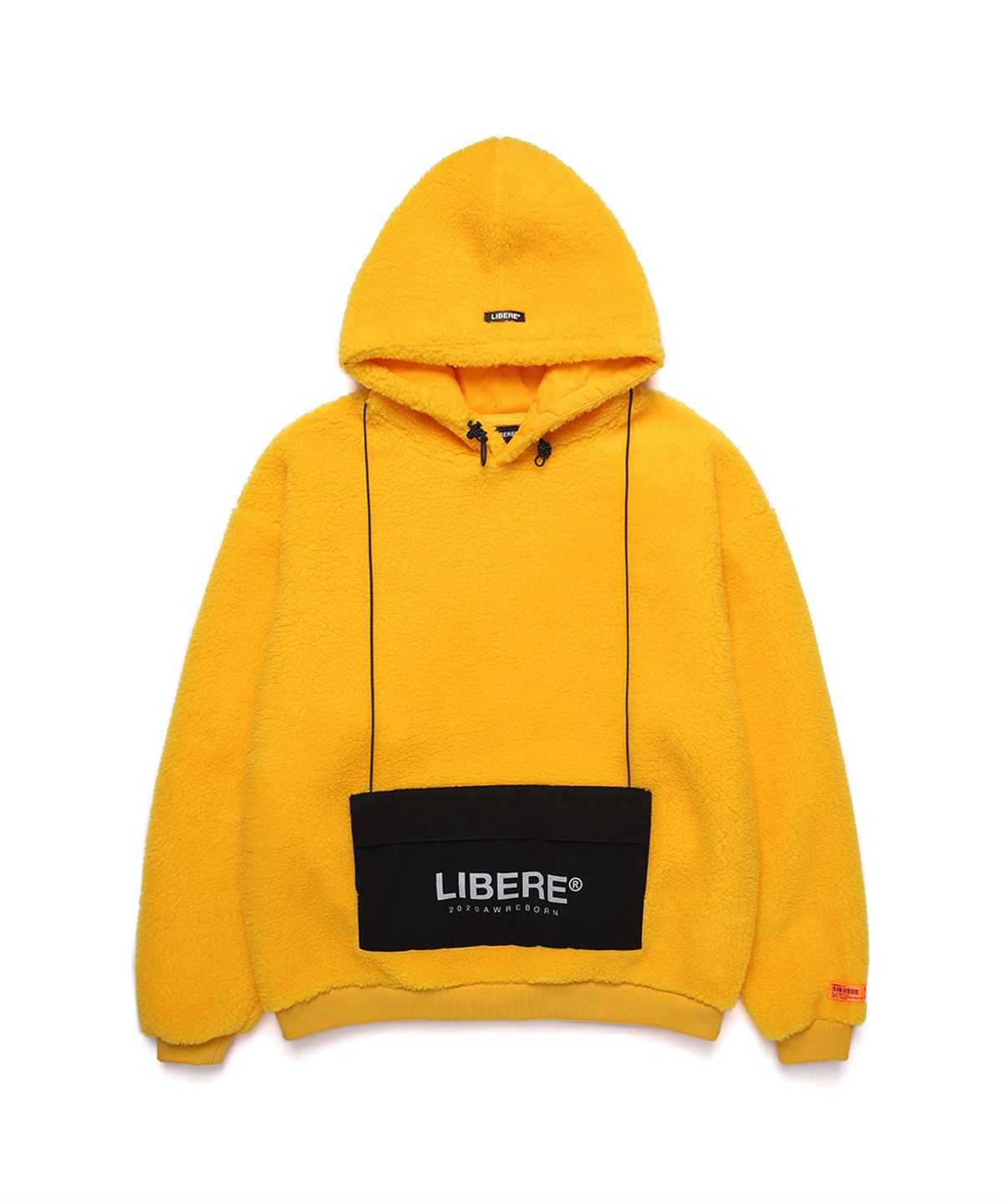 리베레(LIBERE) POCKET SHERPA HOOD JACKET / MUSTARD