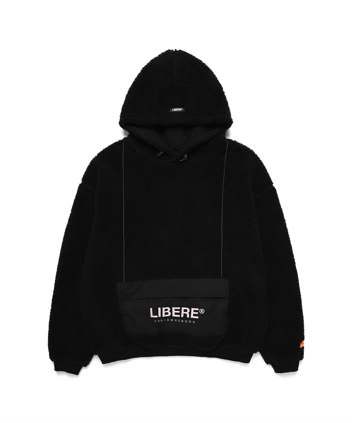 리베레(LIBERE) POCKET SHERPA HOOD JACKET / BLACK