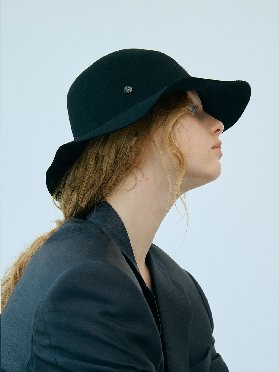 RUBAN NOUVELLE MARGOT HAT IN BLACK source detail 39