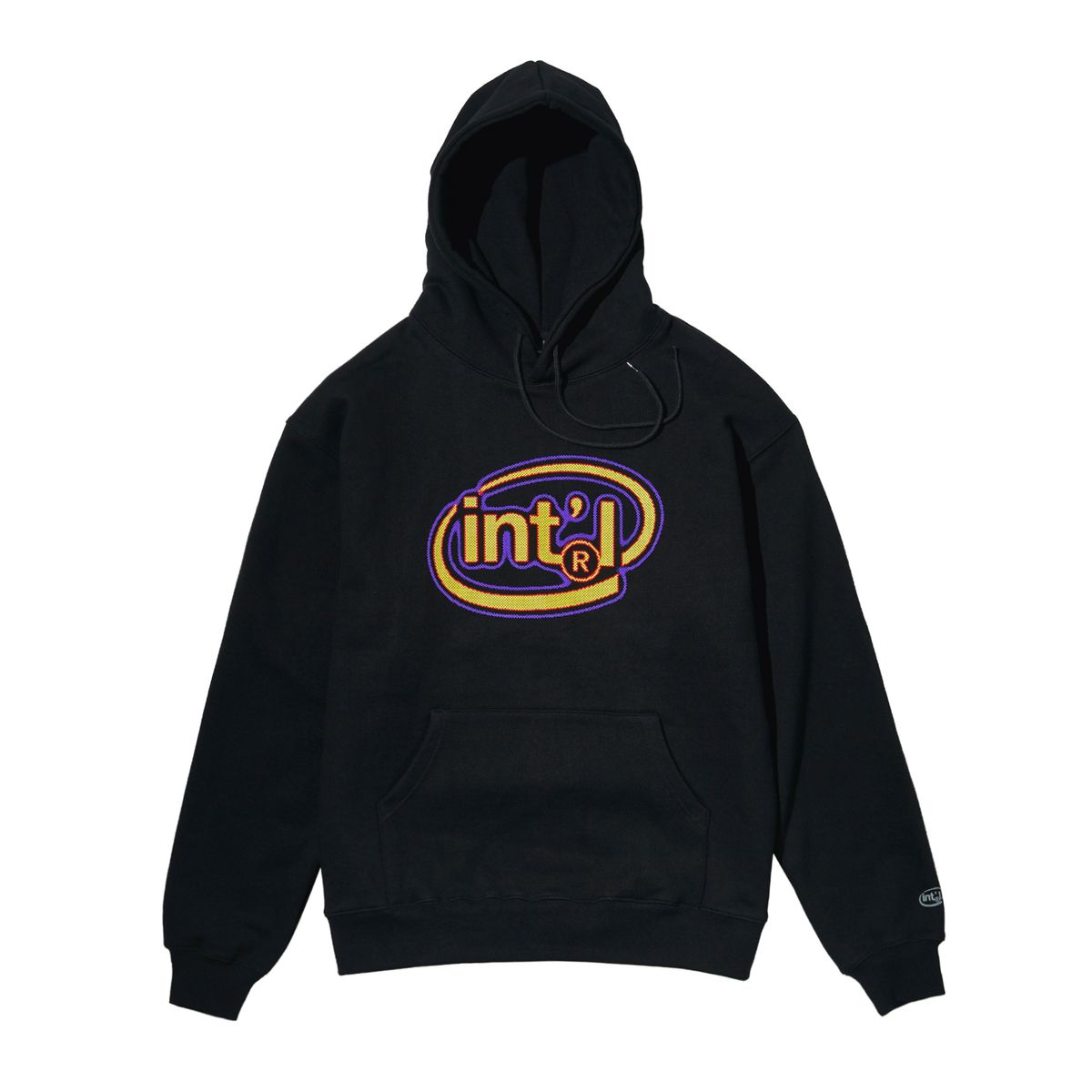 인터내셔널(THE INTERNATIIIONAL) intl Logo Hoodie