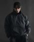 루즈핏  나일론  아노락 [블랙]