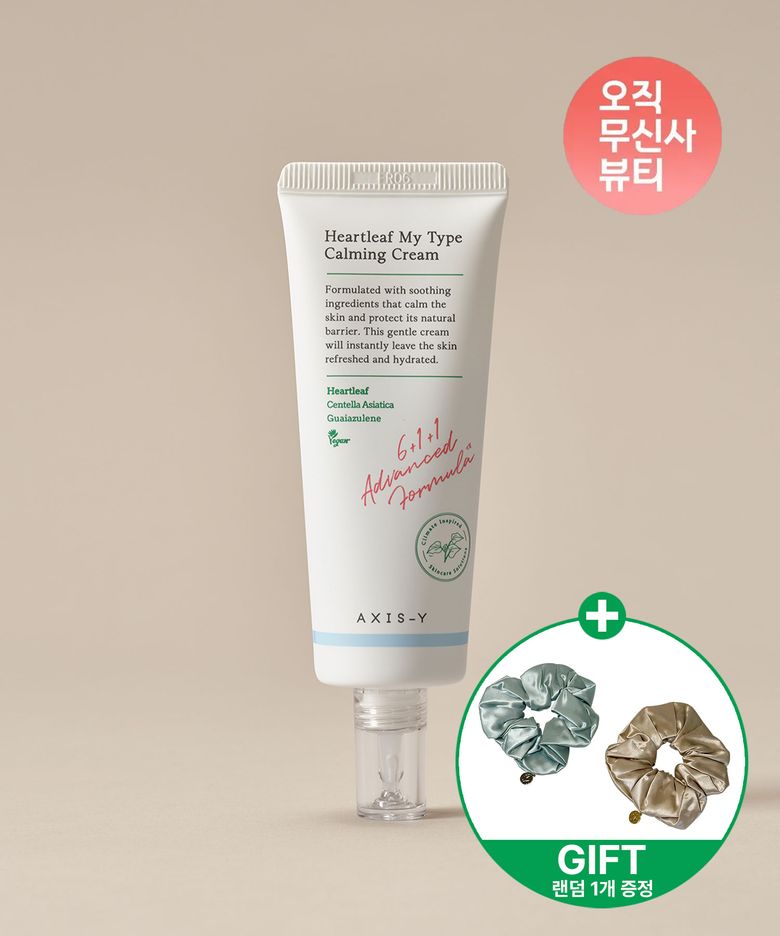 어성초 마이타입 수분크림 60ml+스크런치 랜덤 1종 증정