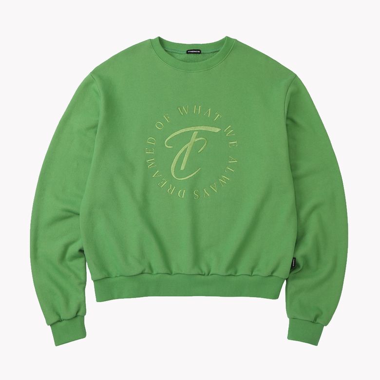 LOGO SWEAT SHIRTS_GREEN