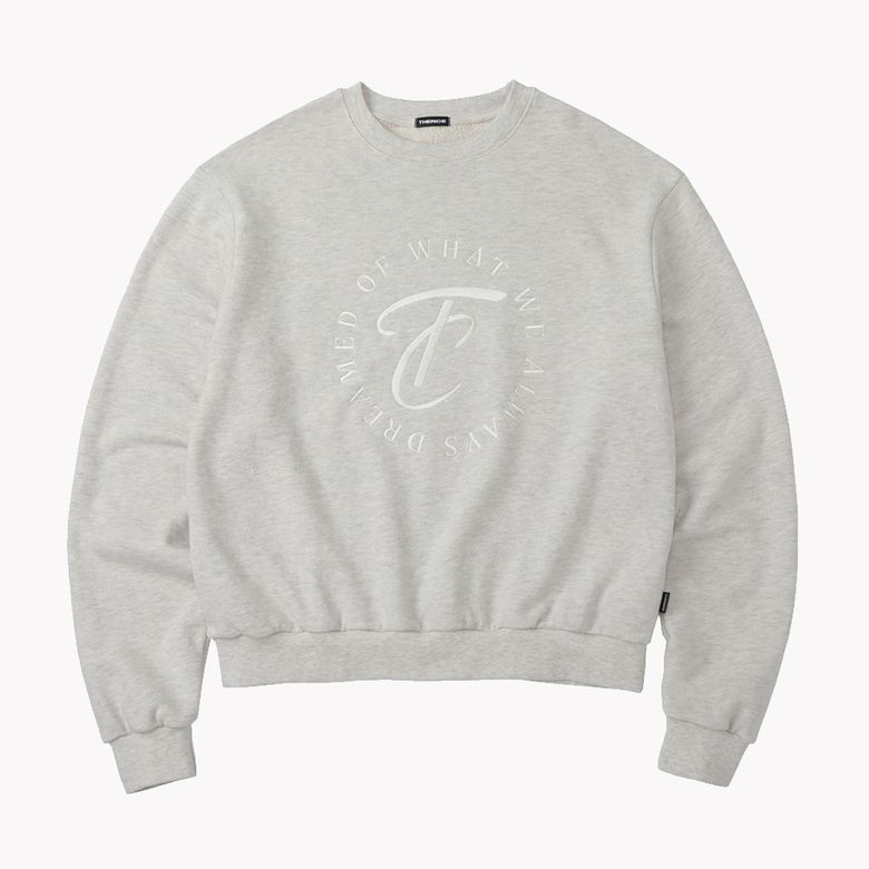 LOGO SWEAT SHIRTS_GREY