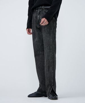 5 Pocket Jeans - BLACK