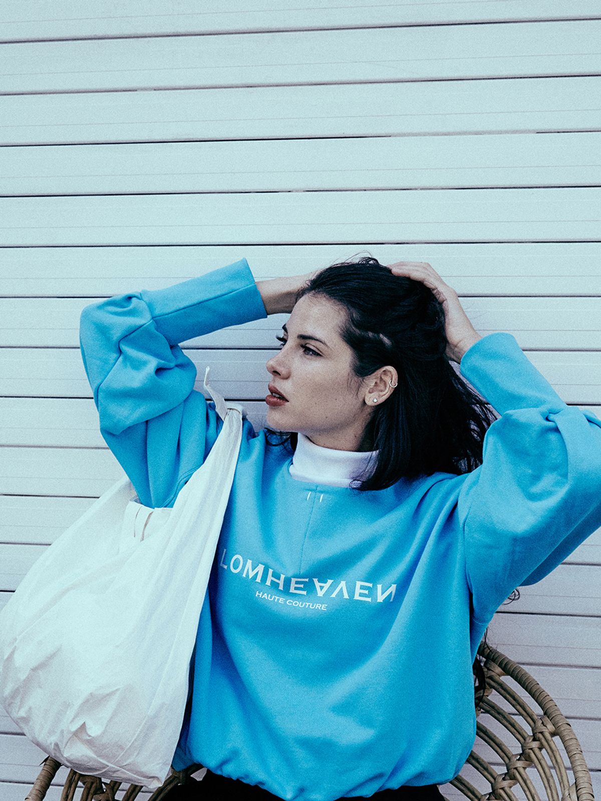 롬헤븐(LOMHEAVEN) P-101 SWEATSHIRT AQ