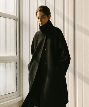 레글런 울 발마칸 코트 - 2 Color