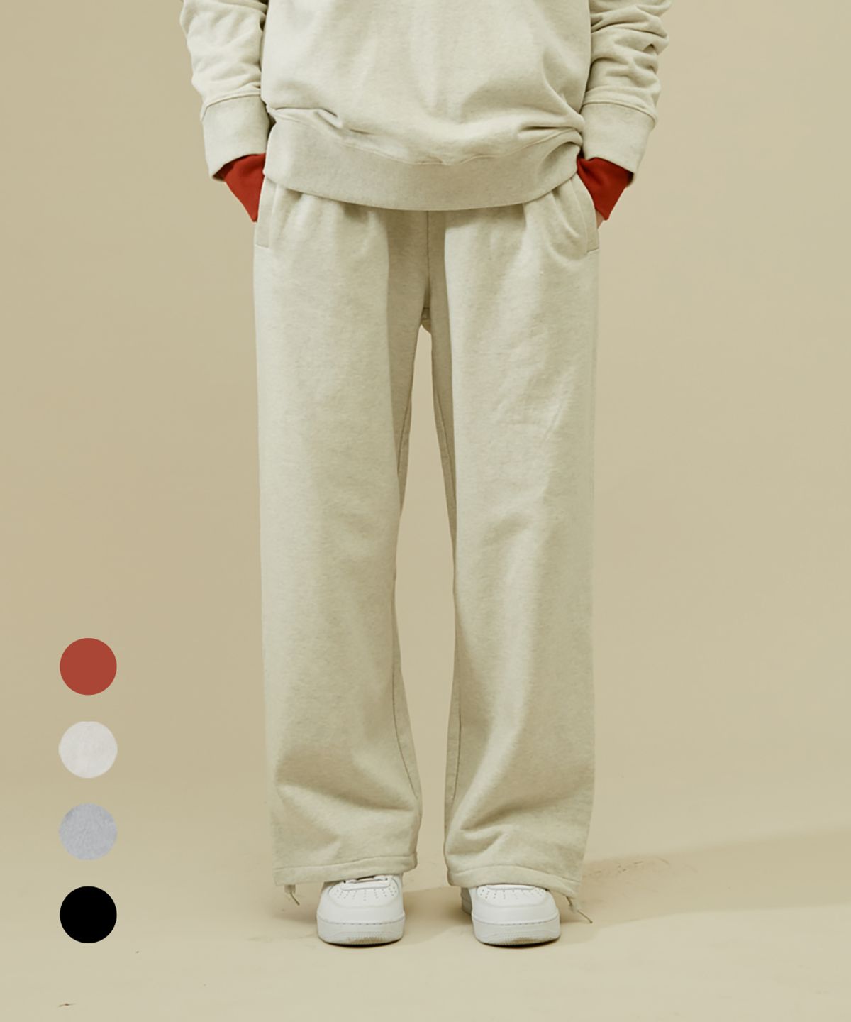 빅유니온(BIG UNION) 89 Wide Sweat Pants / 4 COLOR