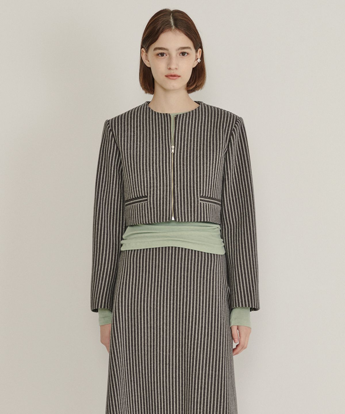 시눈(SINOON) ZIPPER SET JACKET