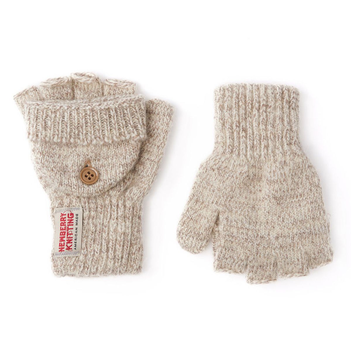 뉴베리니팅(NEWBERRYKNITTING) 글로밋 니트 장갑 - 오트밀