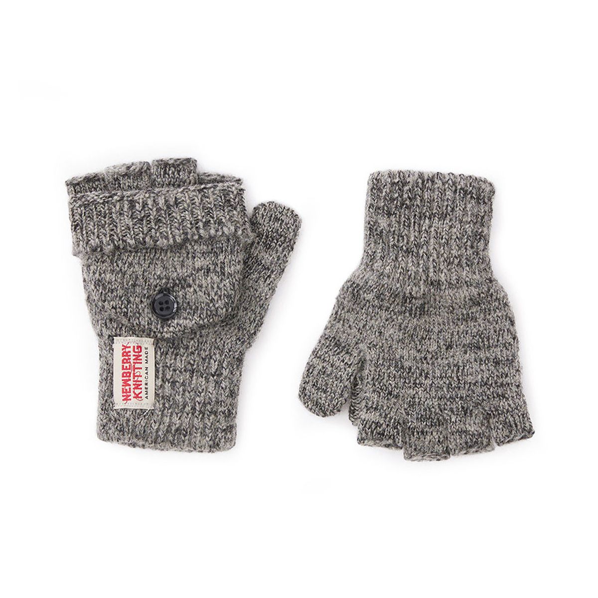 뉴베리니팅(NEWBERRYKNITTING) 글로밋 니트 장갑 - 차콜