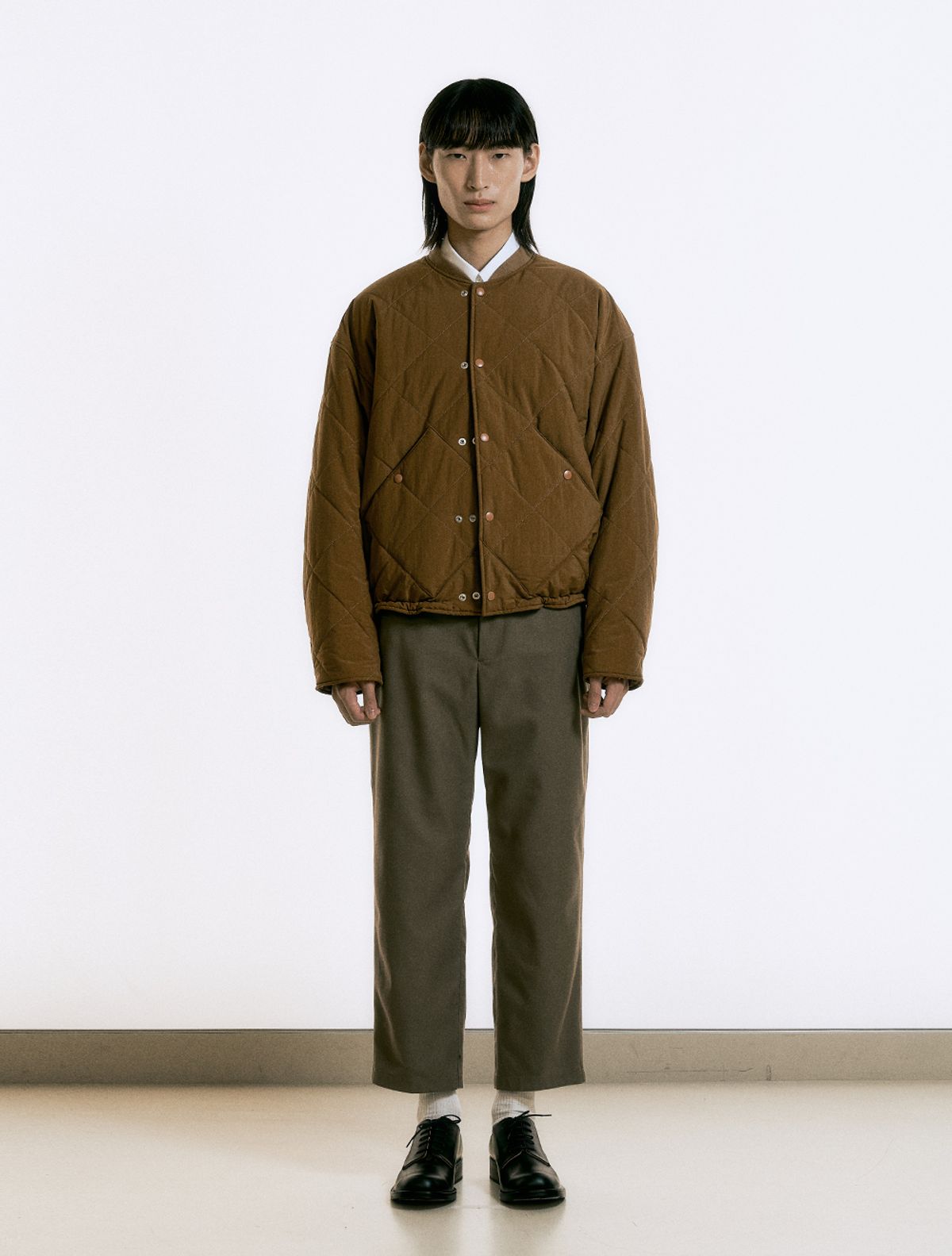 데호(DEHO) QUILTED JACKET [Camel]