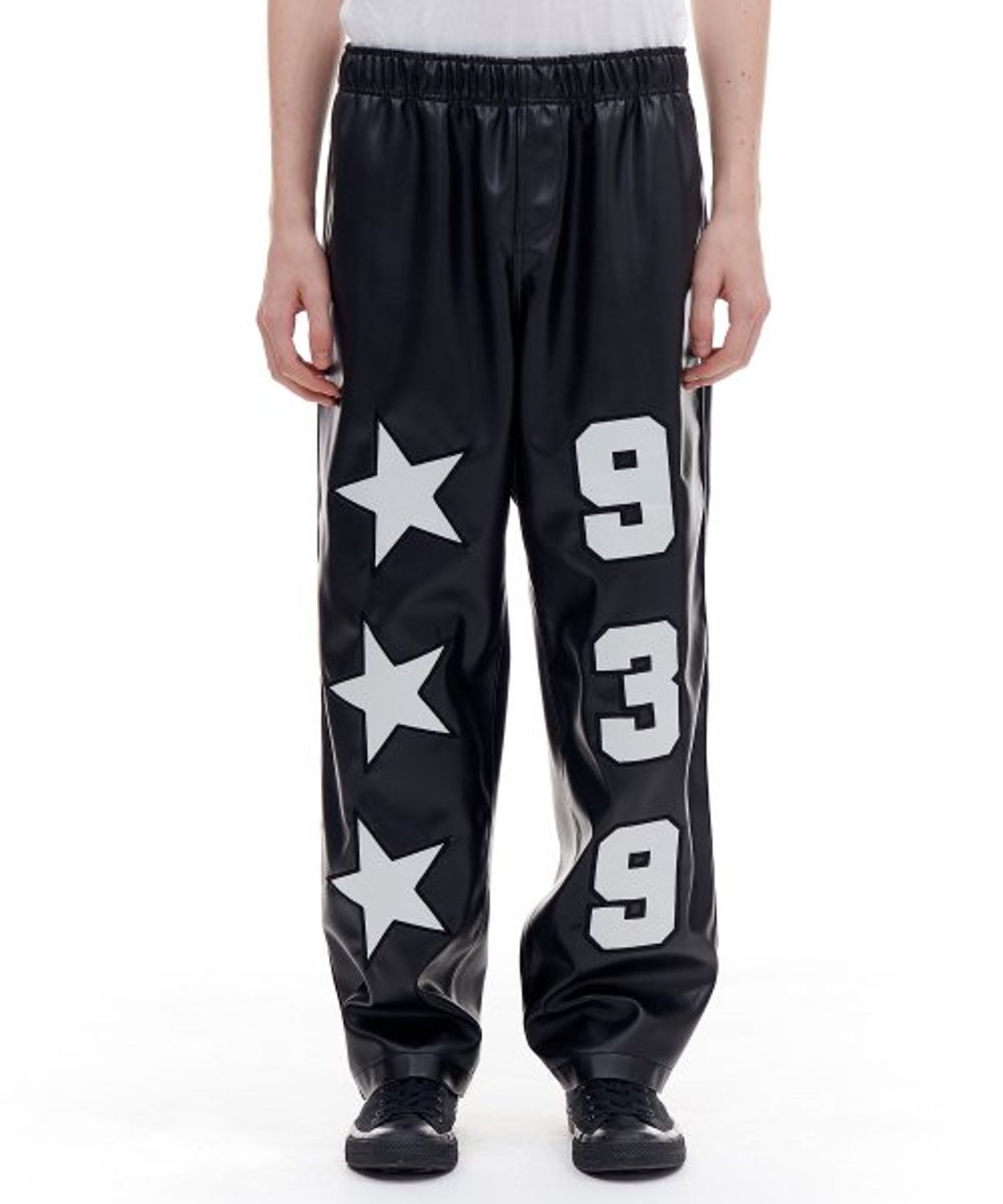아카이브 볼드(ARCHIVE BOLD) FAKE LEATHER PANTS (BLACK)