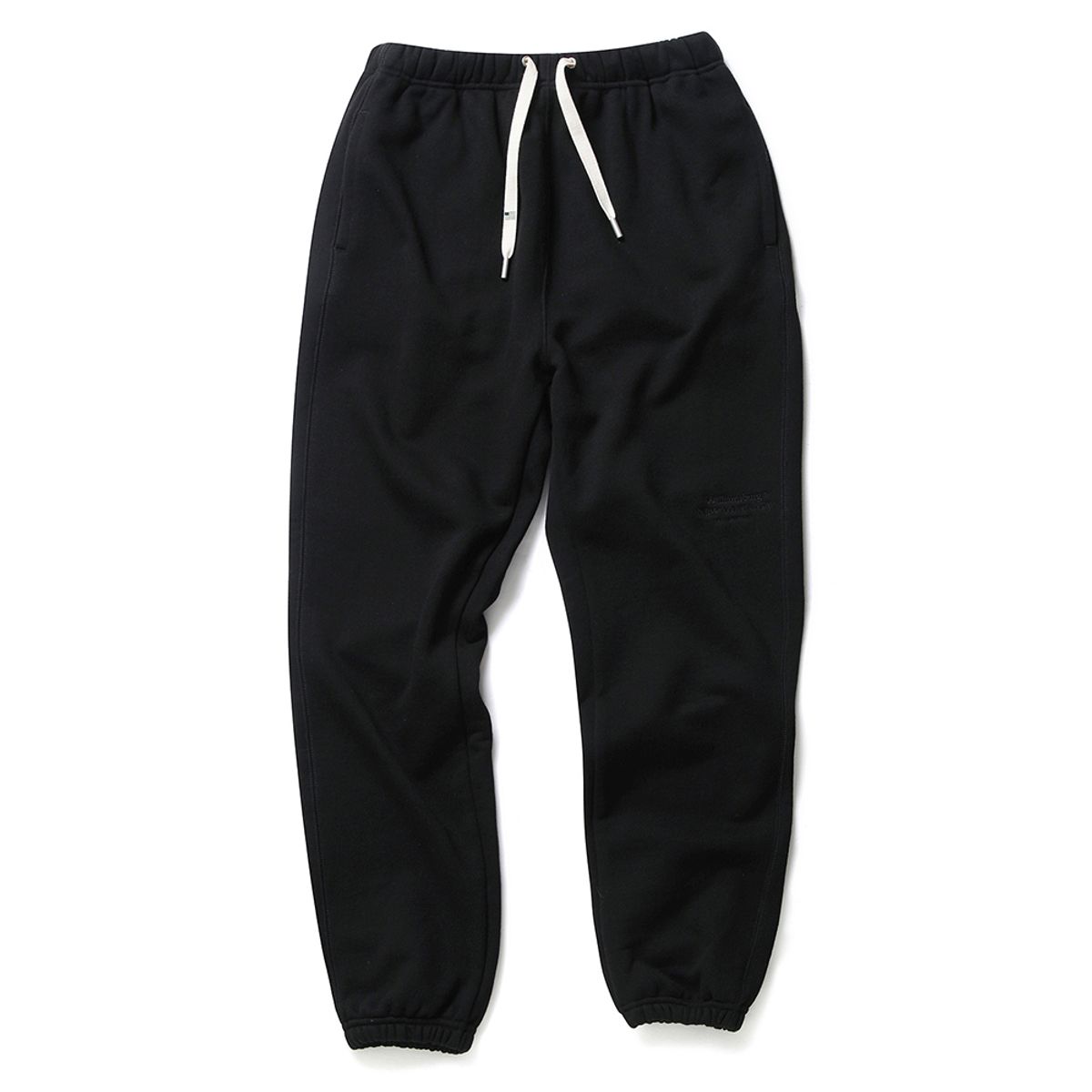 윌리엄스버그 뉴욕시티(WILLIAMSBURG NEWYORK CITY) Classic Logo Heavy Sweat Pants_Black
