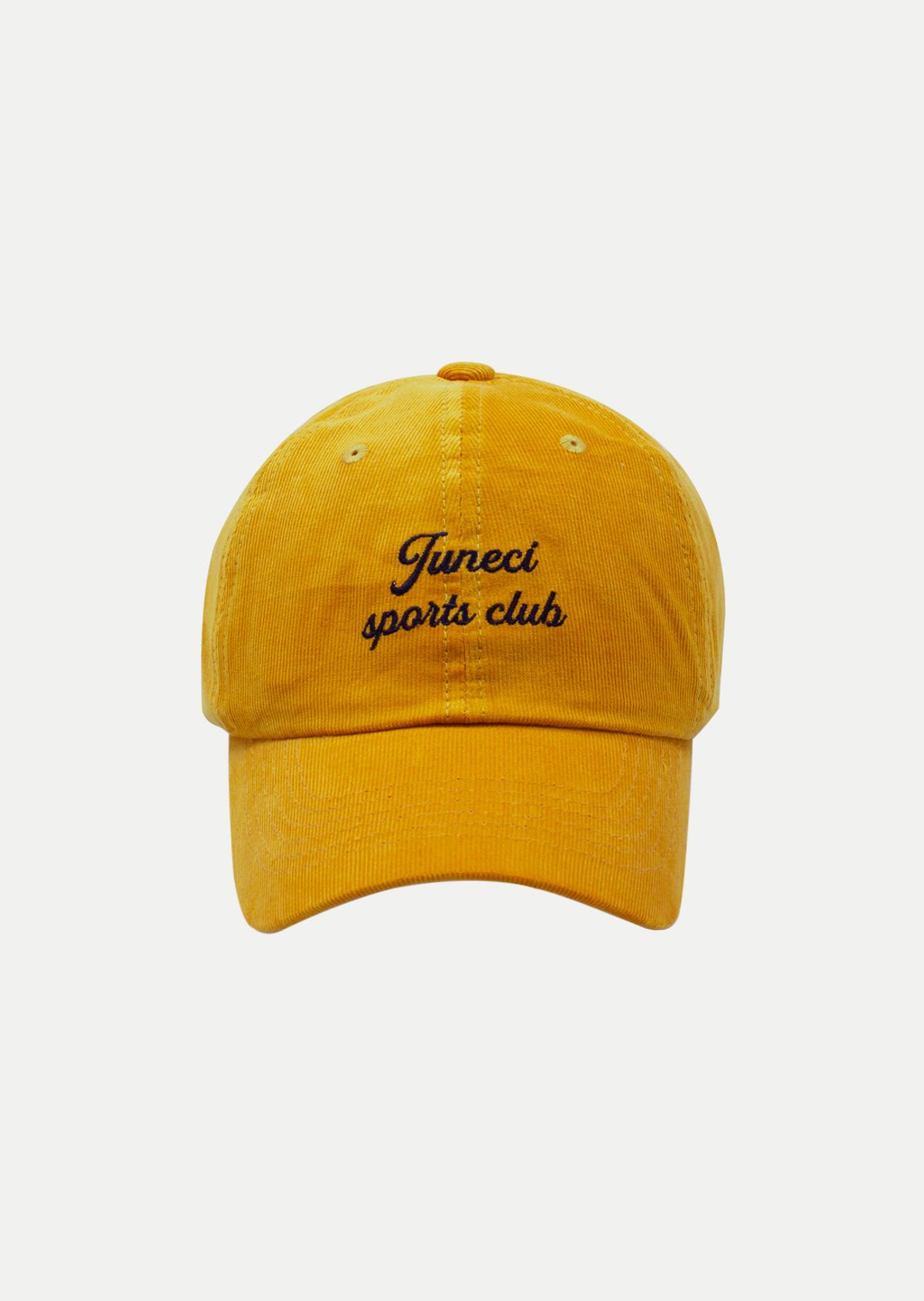 주네시 스포츠 클럽(JUNECI SPORTS CLUB) JSC 코듀로이 볼캡  (옐로우)