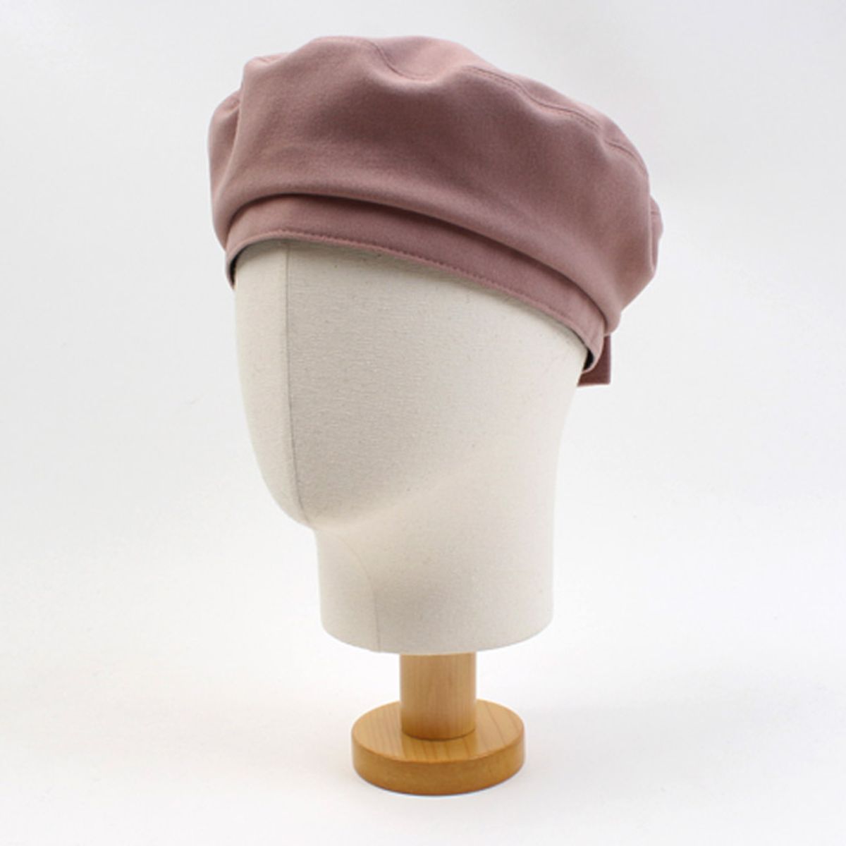 유니버셜 케미스트리(UNIVERSAL CHEMISTRY) Belted Pink Wool Beret 울베레모