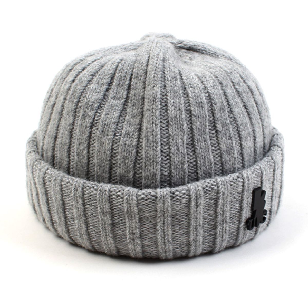 유니버셜 케미스트리(UNIVERSAL CHEMISTRY) Gray Wool Short Beanie 울숏비니