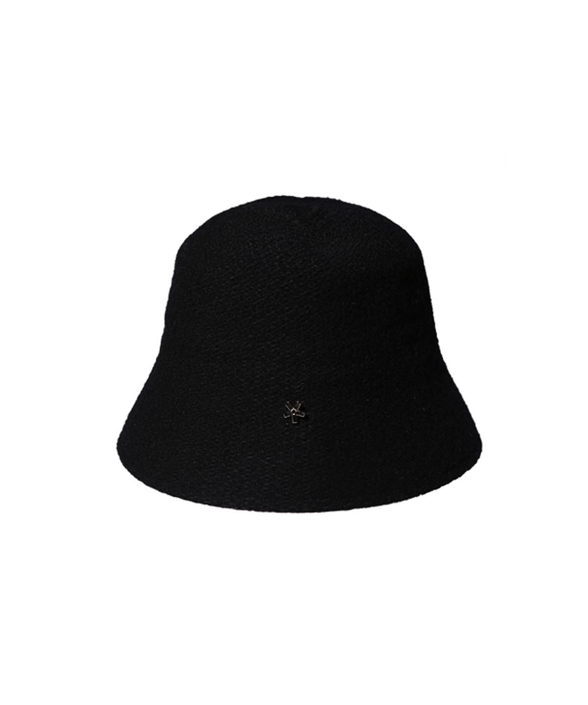 엘케블룸(ELKE BLOEM) BASIC WOOL BLACK BUCKET HAT