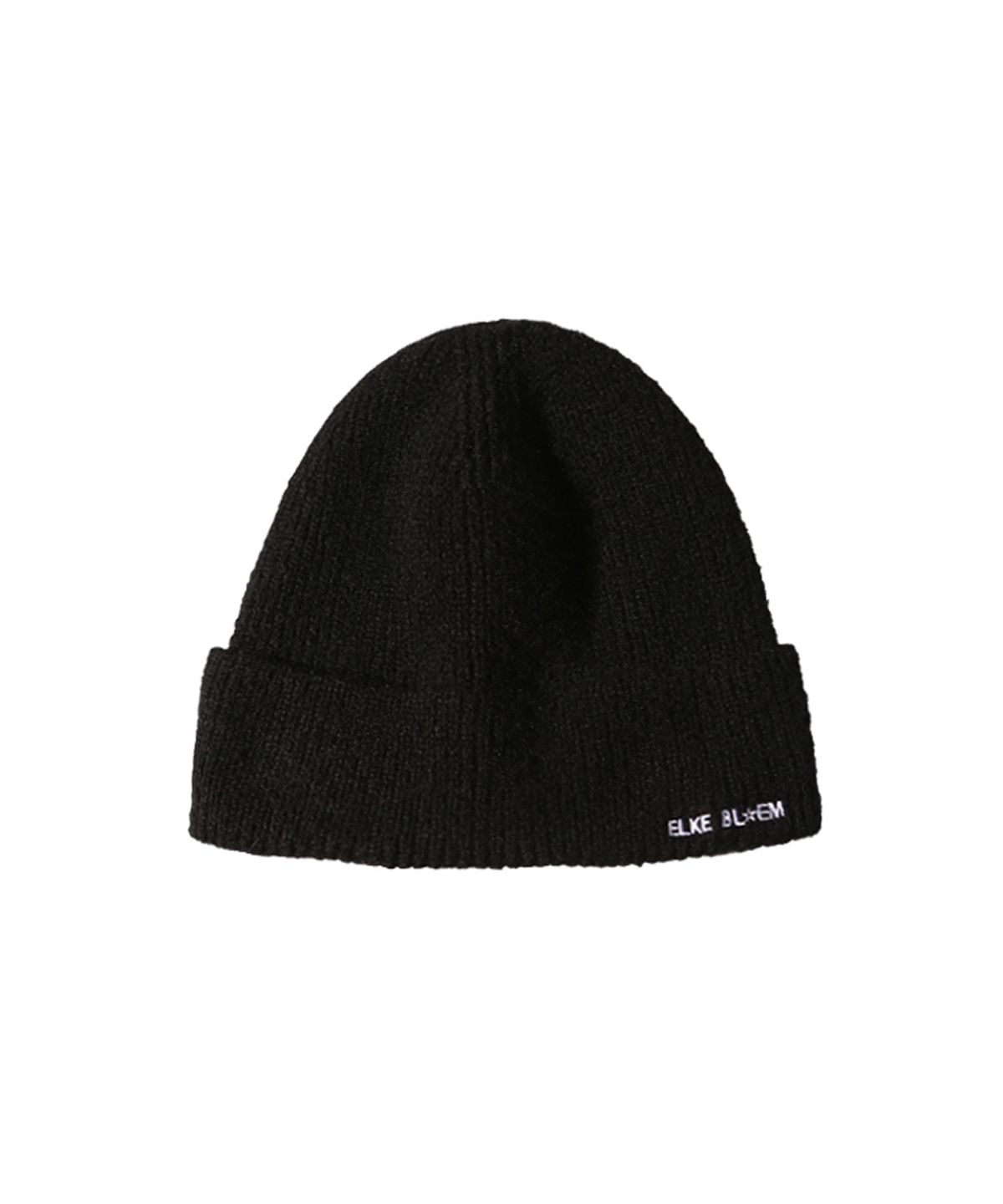 엘케블룸(ELKE BLOEM) PASTEL BLACK BEANIE
