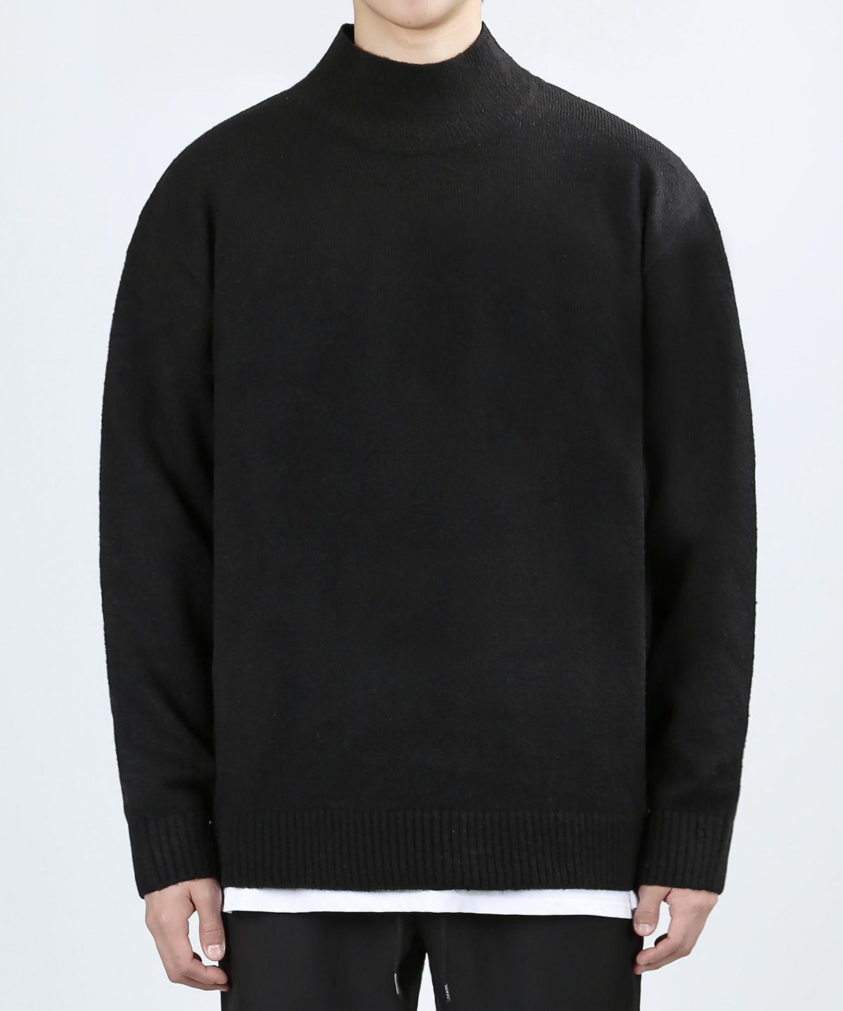 베리베인(VERYVAIN) SNUG TURTLENECK KNIT (BLACK)
