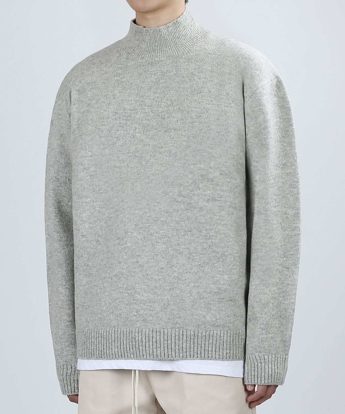베리베인(VERYVAIN) SNUG TURTLENECK KNIT (OATMEAL)