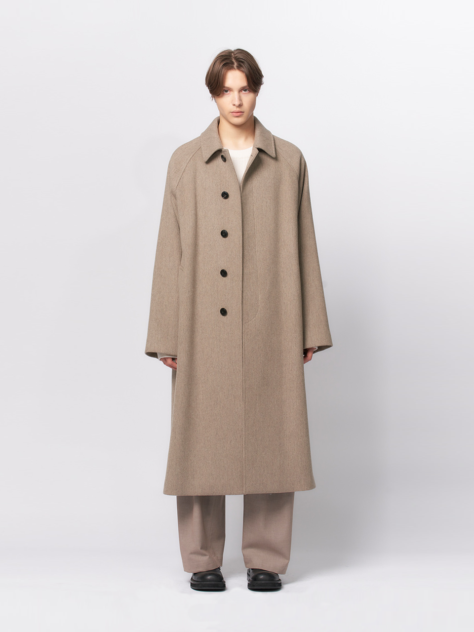 I_am soutien collar trench coat MUSINSA | BEGIN202 Stretch Double 