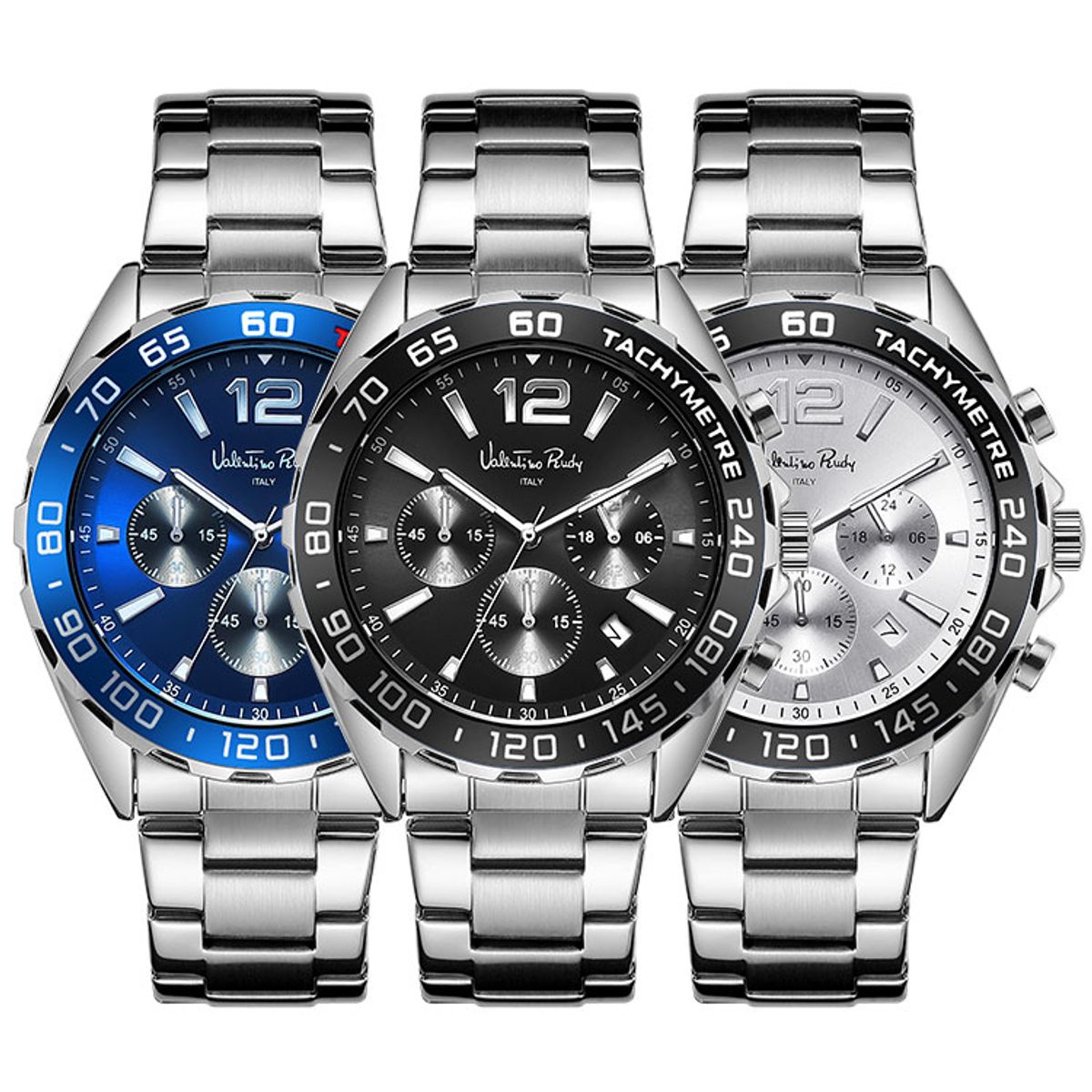 발렌티노 루디(VALENTINO RUDY) VR6563 타키미터 남자 손목시계 메탈시계