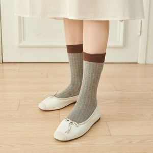 루체 양가죽 플렛 슈즈 / 화이트