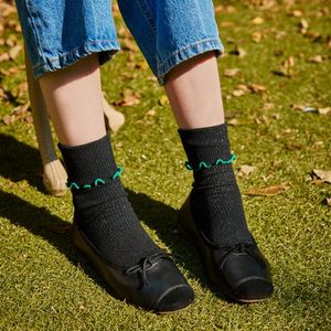 루체 양가죽 플렛 슈즈 / 블랙