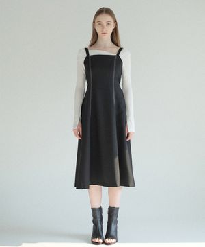 CAMISOLE DRESS / BLACK