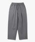 Deep One Tuck Sweat Pants [Charcoal]
