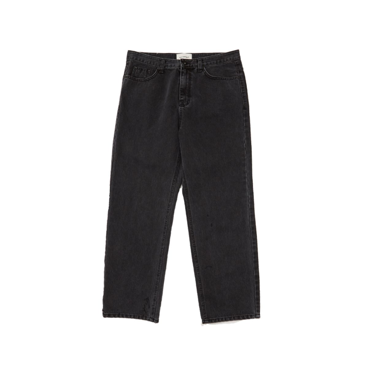 아르스 콘택트(ARSCONTACT) AC REGULAR DENIM.WASHED BLACK