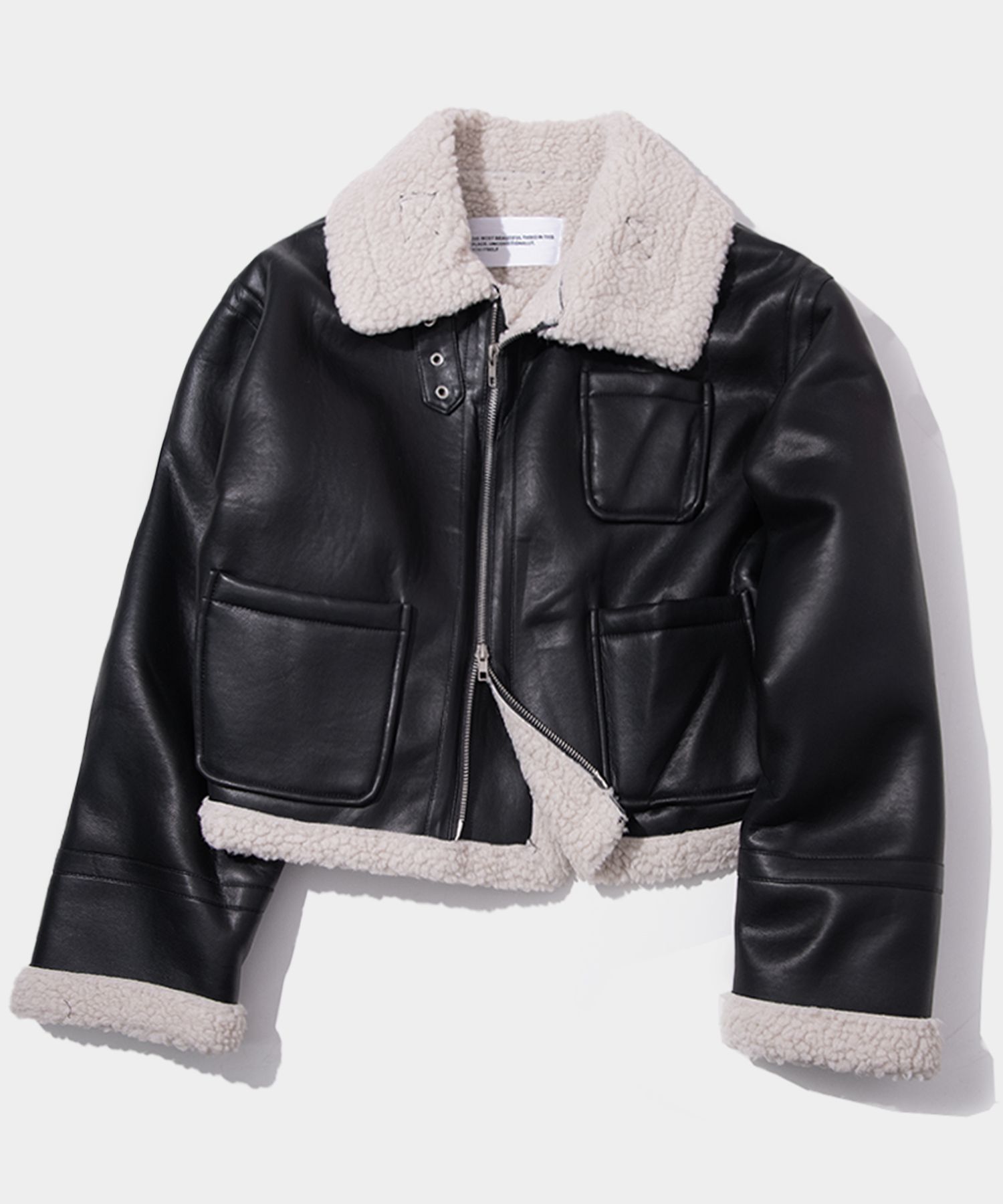 MUSINSA公式 | PLACE STUDIO Solid Mouton Fleece Fleece