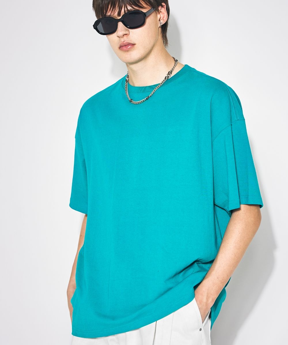 【MAISON MINED】23SS★ ORIGINAL HALF T MUSINSA | MAISON MINED DOODLE HEART HALF T WHITE GRAYISH BLUE