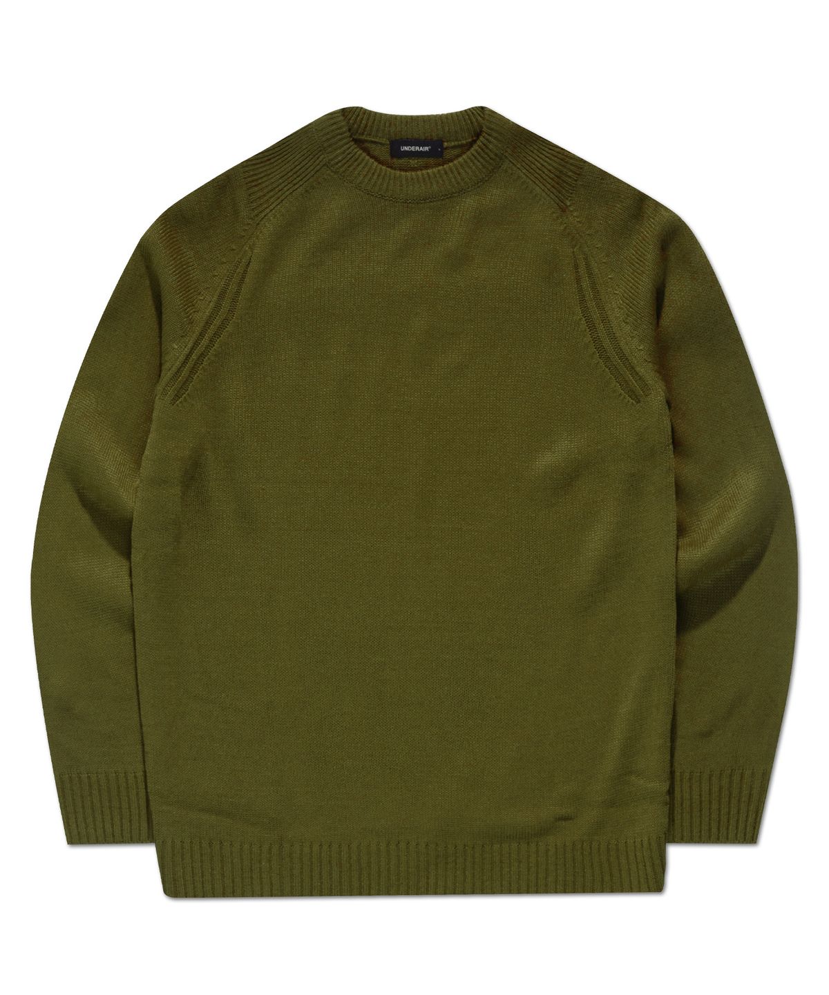 언더에어(UNDERAIR) TANGERINE KNIT - DEEP KHAKI