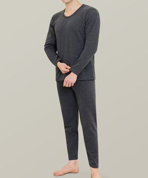 BR-남성 발열 융기모 내의 세트