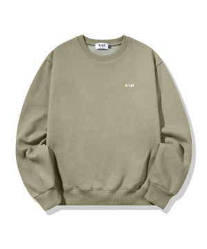 스테디 스웨트 기모 셔츠 카키