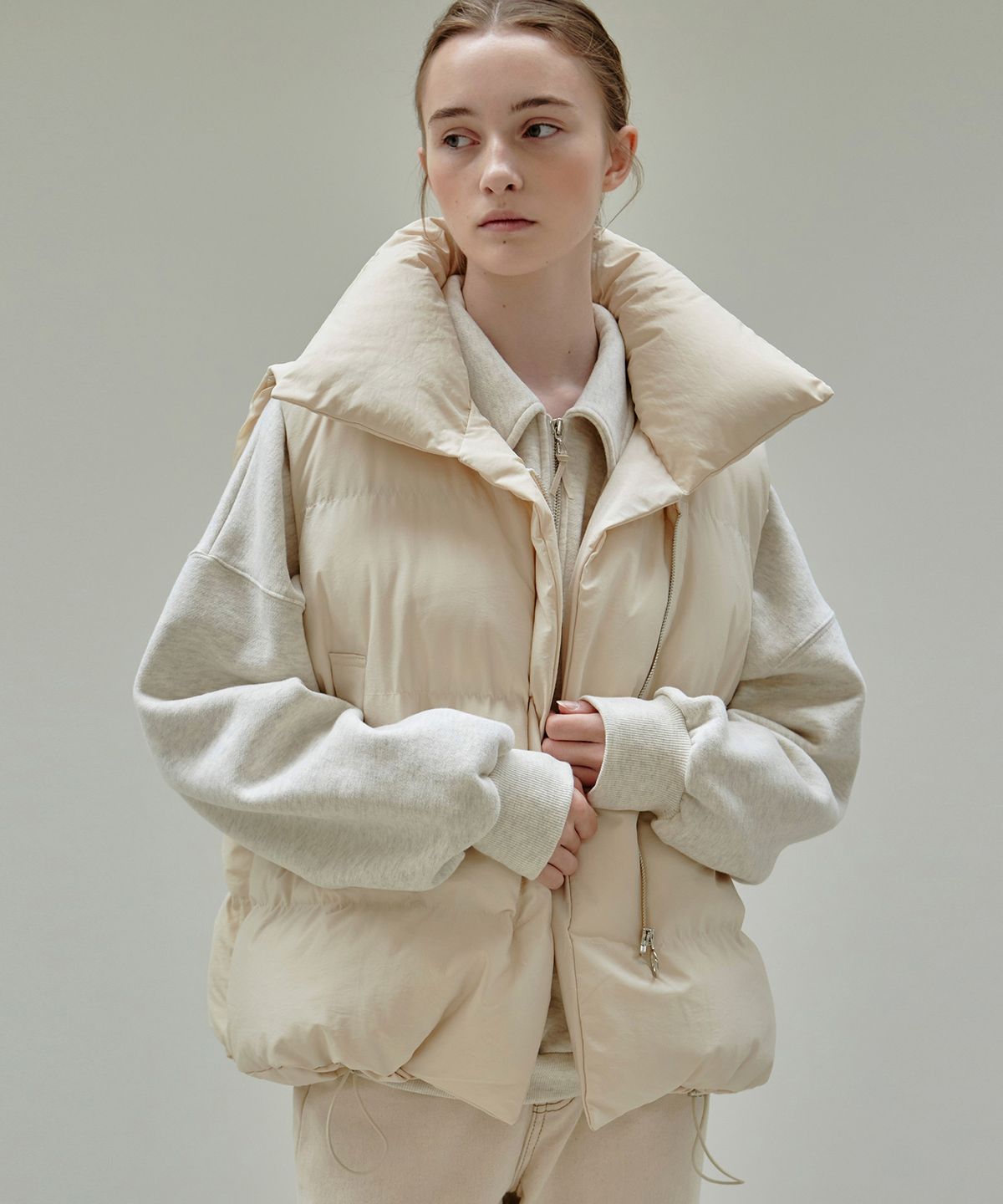 닉앤니콜(NICK&NICOLE) PUFFER PADDING VEST_2 COLOR