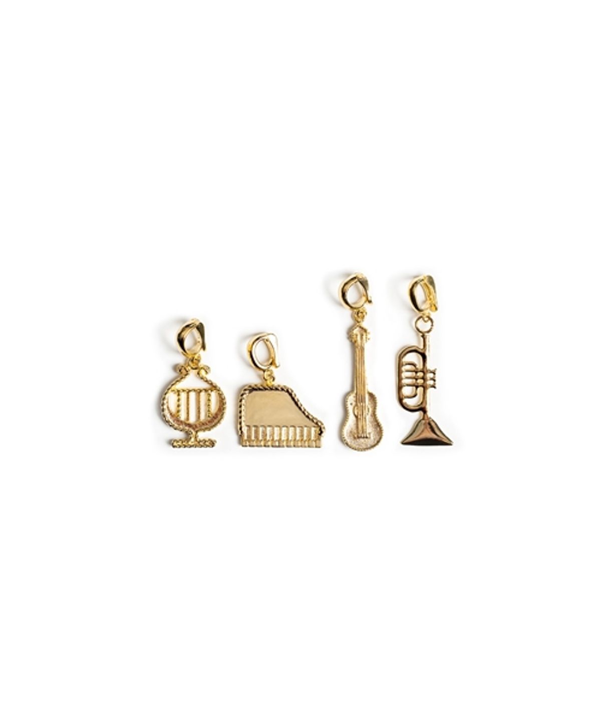 봉보(BONBEAU) music motive gold pendant 뮤직 모티브 골드 팬던트