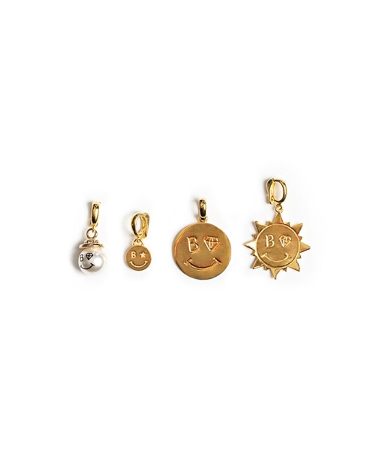 봉보(BONBEAU) signature smile face pendant 시그니처 스마일 페이스 팬던트