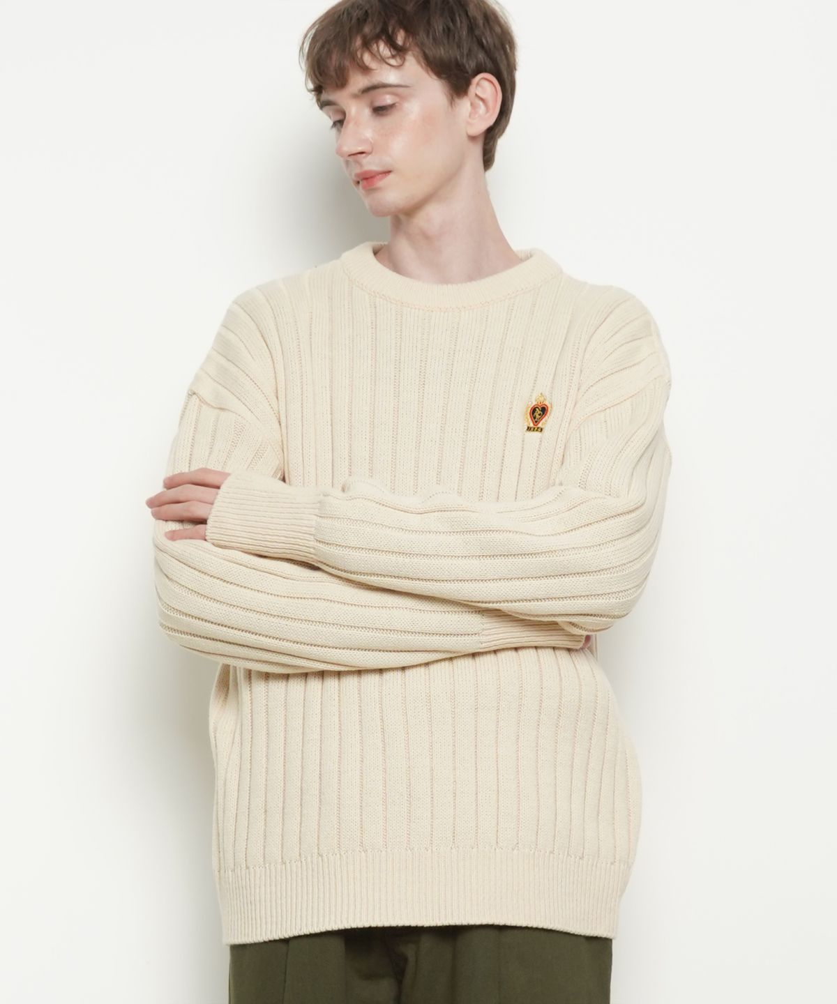 에이본(THE-ABON) M97 wamer knit ivory