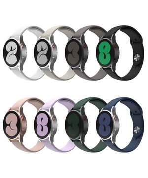갤럭시워치 울트라 8·7·6·5·4·3 컬러풀 실리콘 밴드 스트랩 프로·기어·스포츠·클래식·프론티어·엑티브·2·FE·S3·S2 20·22·41·42·45·46·mm