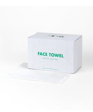 순면 페이스 타올(화이트)
