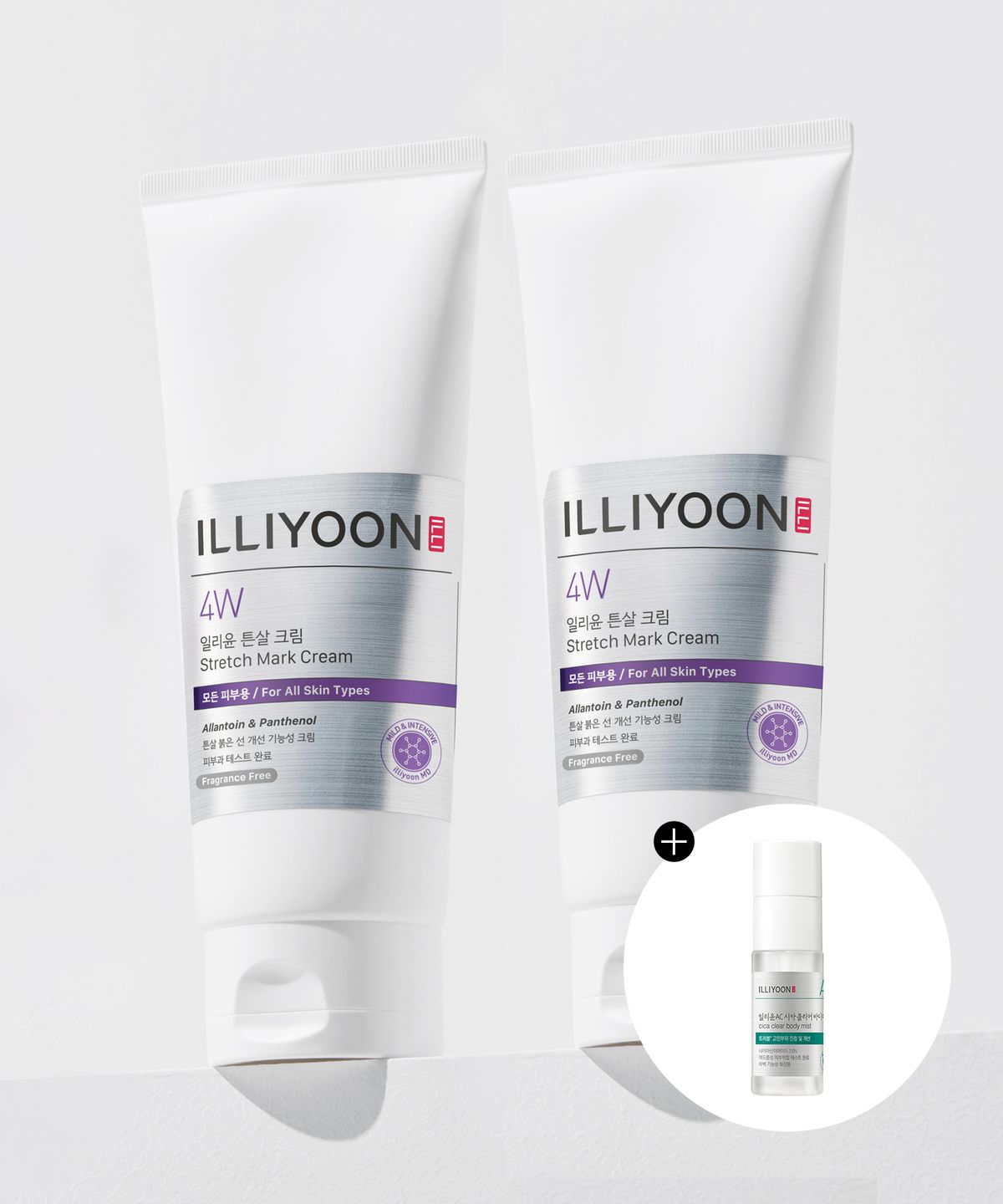 일리윤(ILLIYOON) 튼살 붉은선 개선 저자극 튼살크림 200ml 2 pack