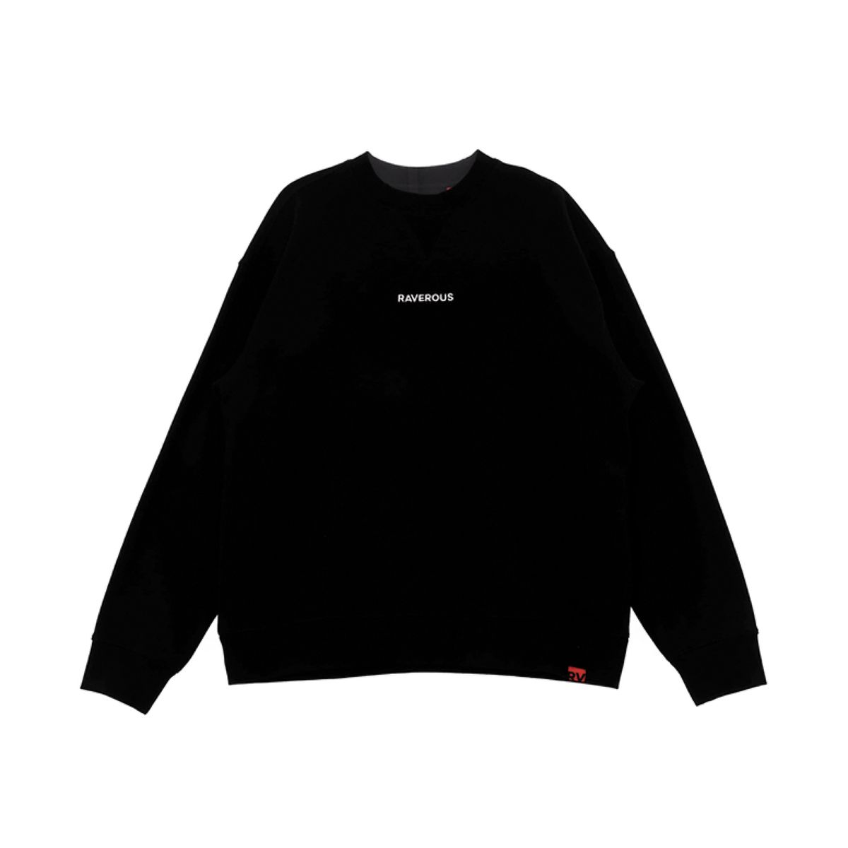 레이버러스(RAVEROUS) 베이직 스웻셔츠 블랙
