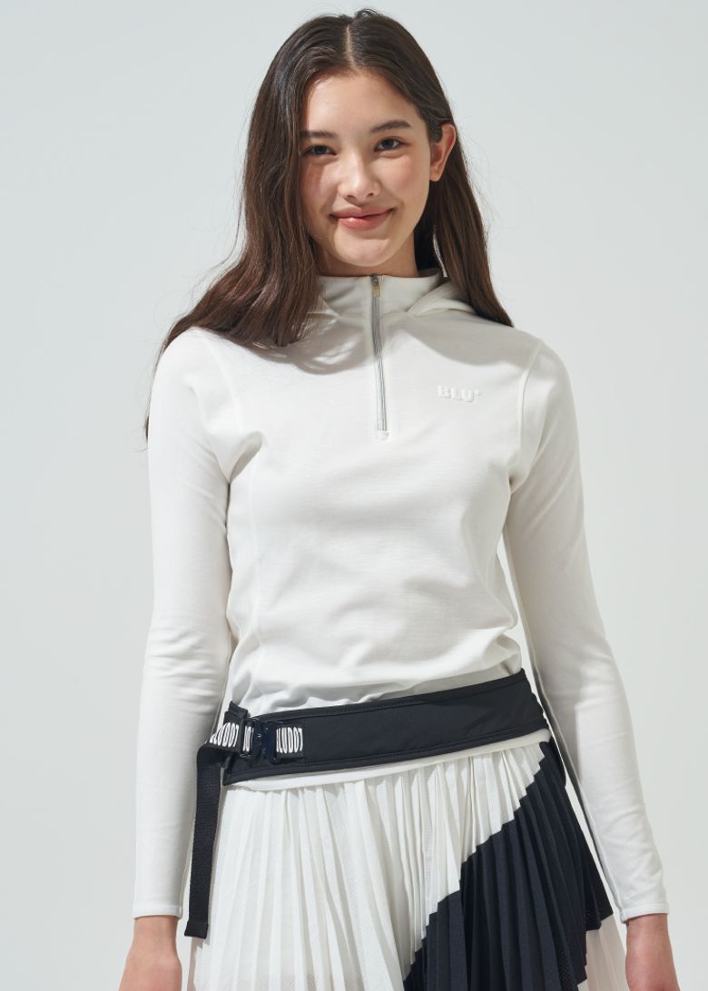 ROUNDING HOODIE_WH