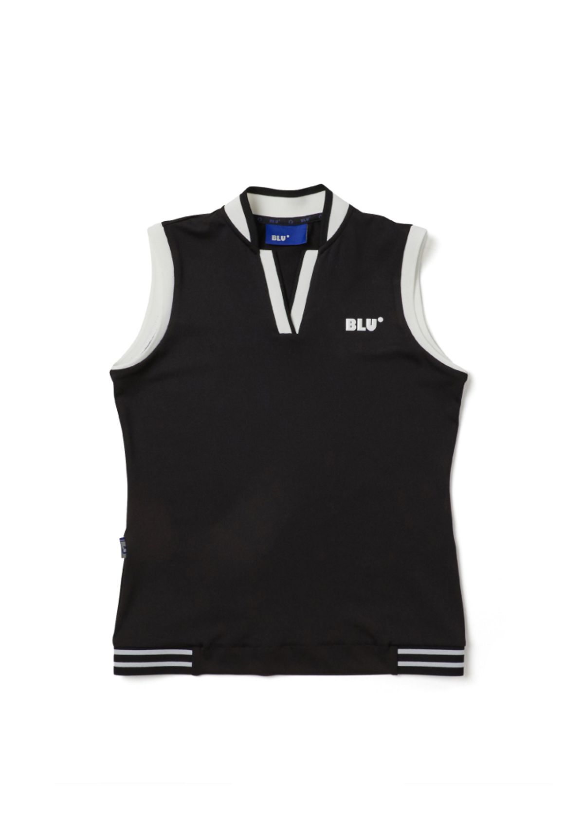 블루닷(BLUDOT) COLOR MATCHING SLEEVELESS_BK